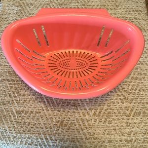 Kitchen Hanging Sink Drain Basket , Food Catcher - Pink